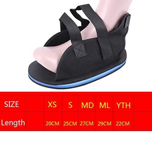 GHzzY GHzzY Post-op Shoe for Broken Toe/Foot Fracture - Orthopedic Brace & Lightweight Medical Walking Boot for Post Injury Foot Cast Recovery,MD