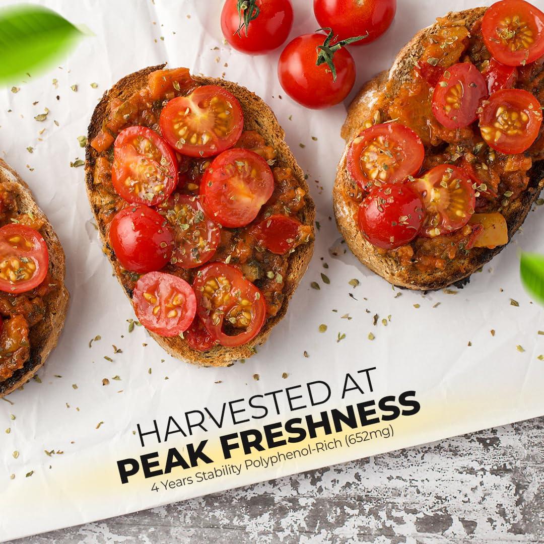 Morocco Gold Morocco Gold Single Estate Extra Virgin Olive Oil - Unfiltered, Unblended. High in Polyphenols. Pure and natural. 500ml