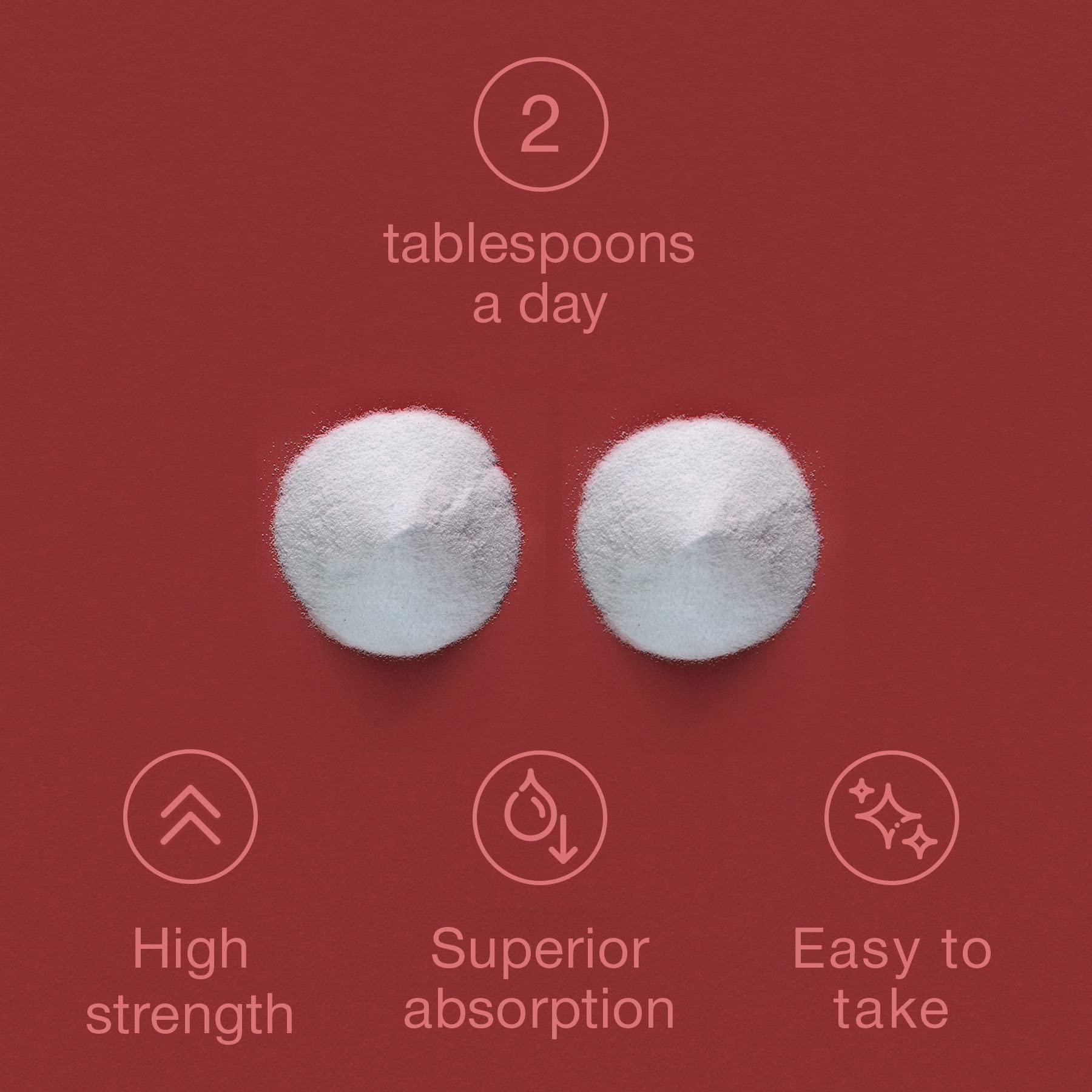 SuperSelf Premium Collagen Powder - Collagen Supplements for Women & Men - Pure Bovine Collagen Peptides 400g - Hydrolysed Collagen Type 1 and 3 for Skin, Hair & Nails - Tasteless, Dissolves Easily, Mixes Well