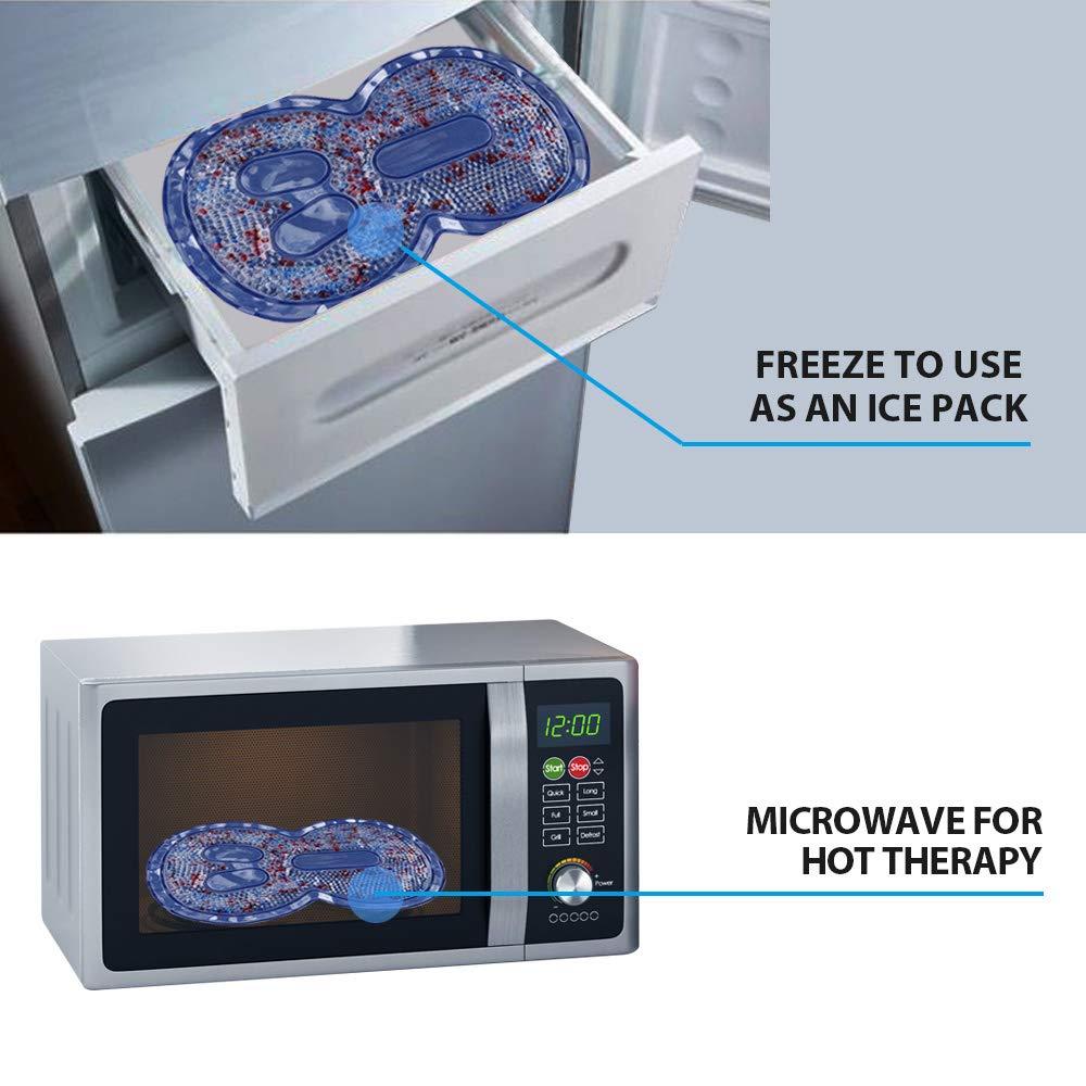 Tuff Products Co. TUFF Nuts Ice Packs for Vasectomy Testicles Injuries Recovery Frozen Peas, Male Reusable Cold Hot Pack Therapy, Urology Pain Relief Gel Beads Compress, Perfect Non Toxic Remedy Men's Treatment