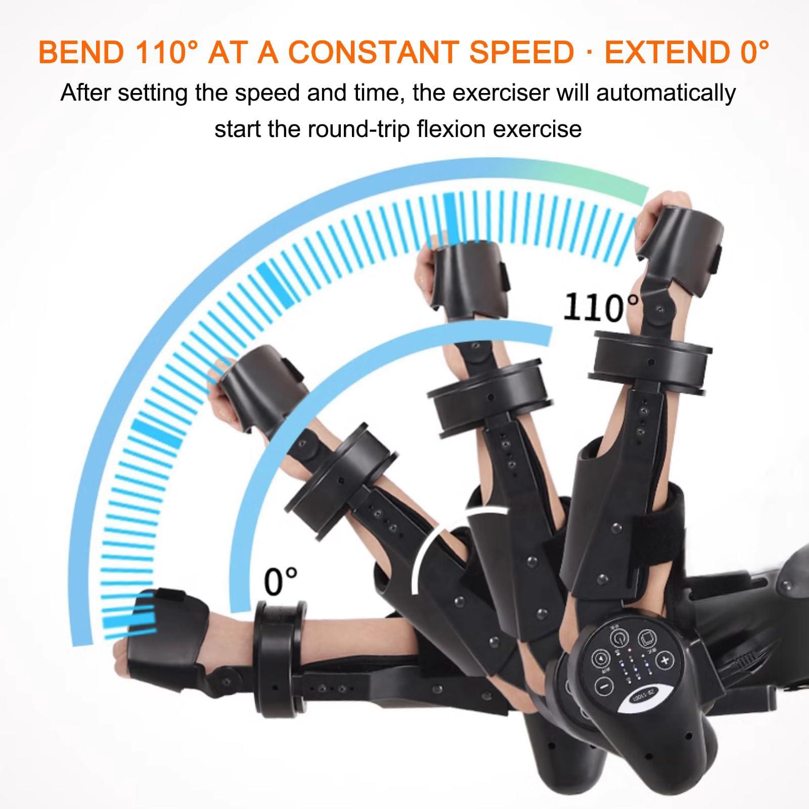 SUZLAZYR SUZLAZYR Electric Elbow Joint Rehabilitation Device, Upper Limb Arm Rehabilitation Training Device, Precisely Control The Extension & Flexion Angle, for Stroke Hemiplegia Patients,Left