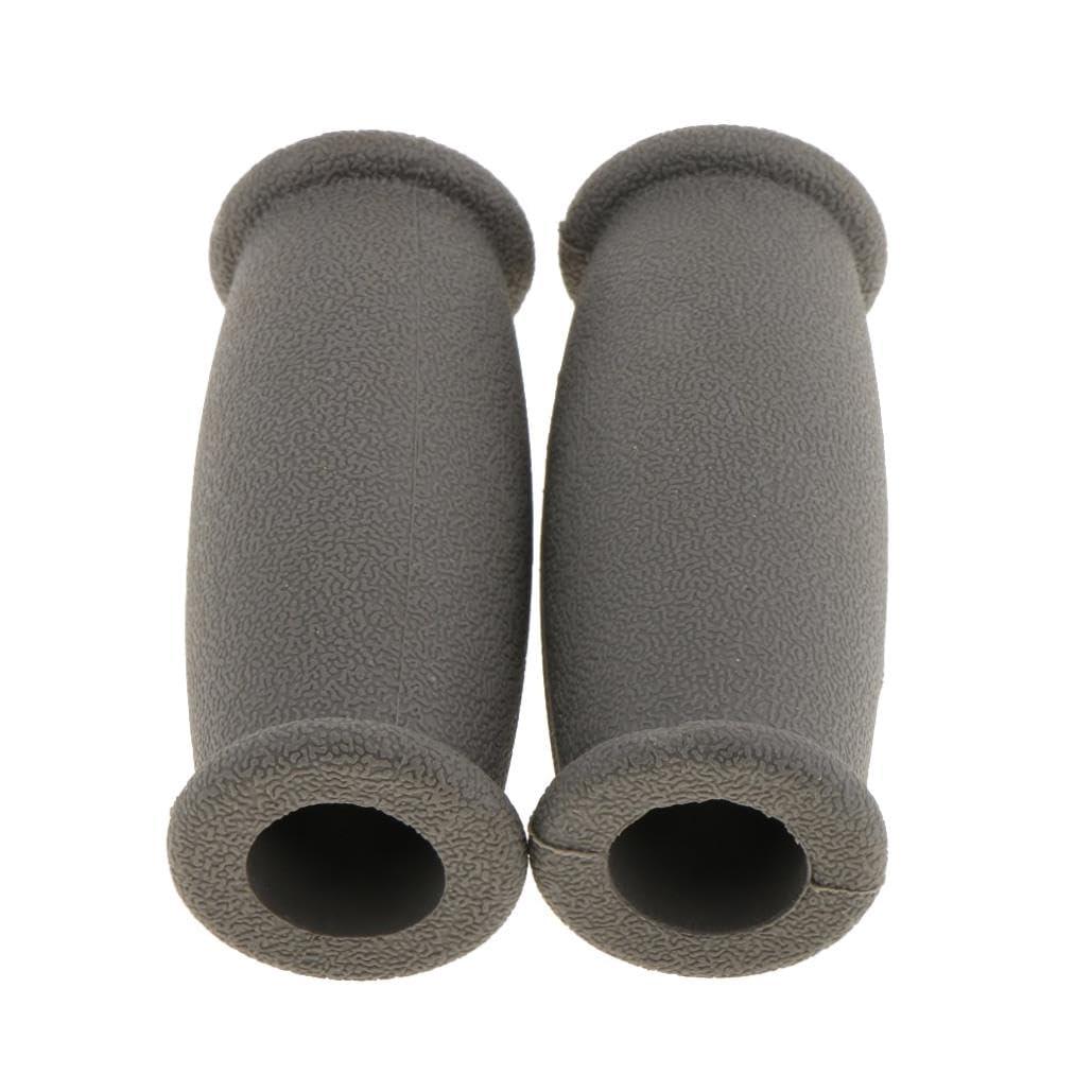 Generic Soft Rubber Crutch Handheld Grip Covers - Cushioned Mobility Aid Pads
