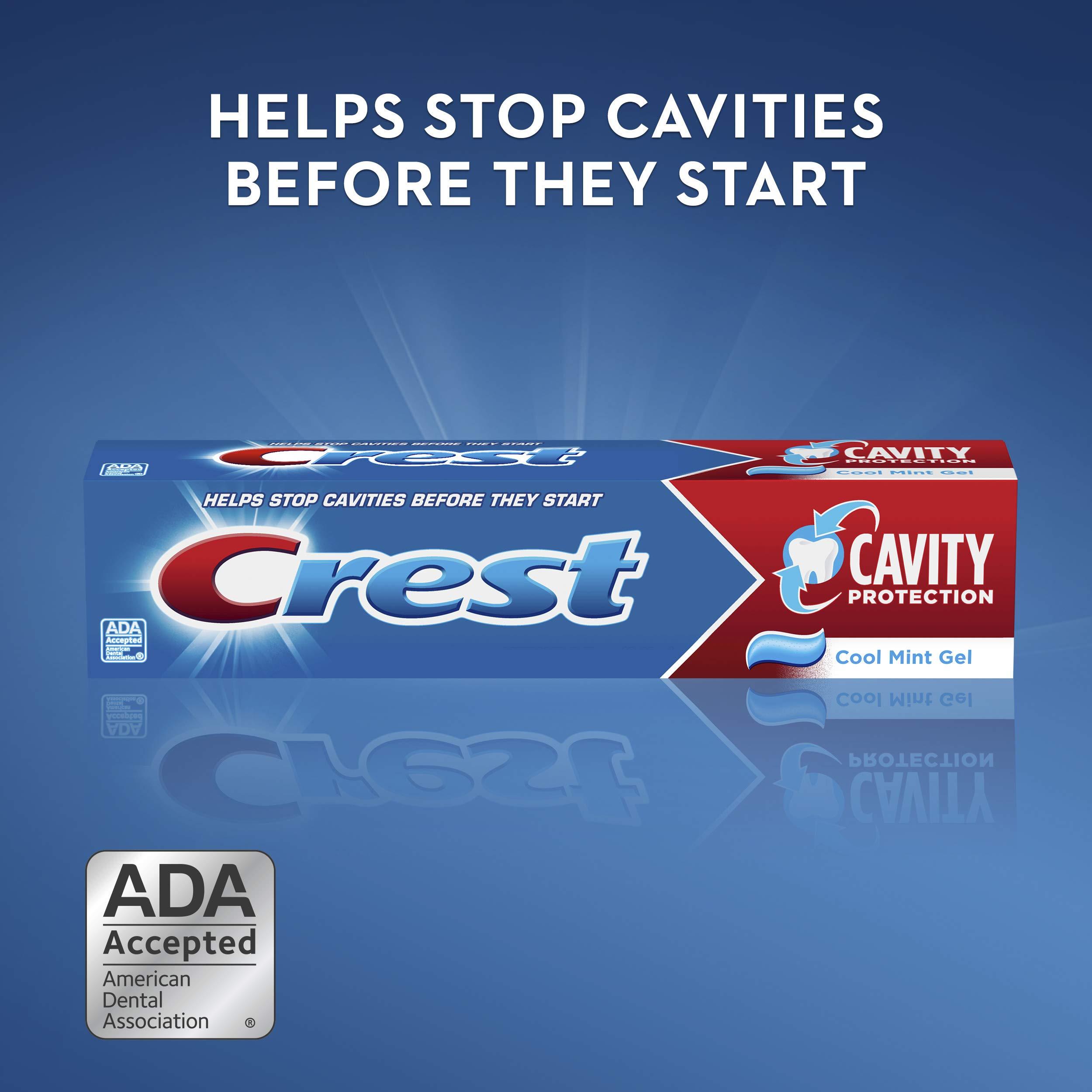 Crest Crest Cavity Protection Toothpaste Gel Cool Mint 8. 20 oz