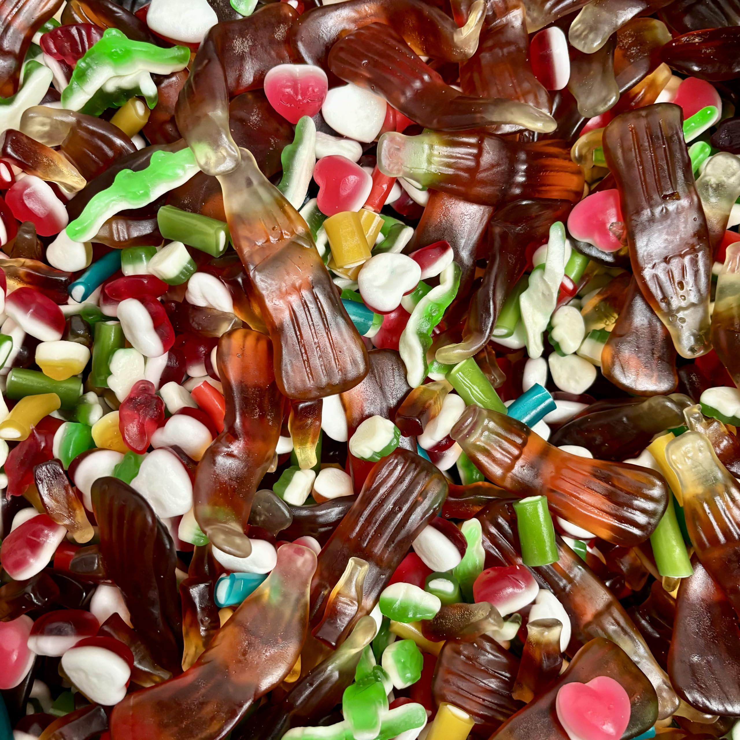 The Gourmet Sweet Company Halal Gummy Sweet Mix 1kg Share Bag By The Gourmet Sweet Company