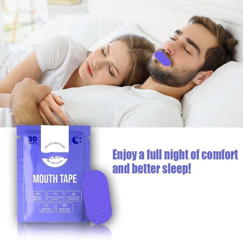 Godemmio Noctivo Mouth Tape, Noctivo Sleep Tape, Pain Free Removal, Breathable Comfortable, Gentle on Sensitive Skin, Noctivio Mouth Tape Making Sure That a Great Day Begins with a Good Night's Sleep (3)