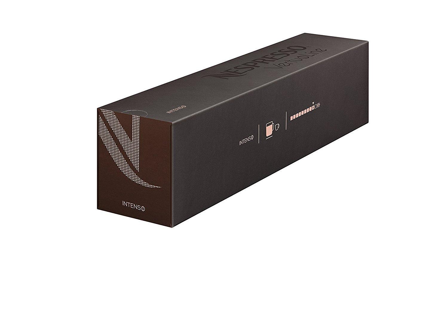 Nespresso Nespresso VertuoLine Intenso Coffee Machine Pods, 10 Count (2 Pack)