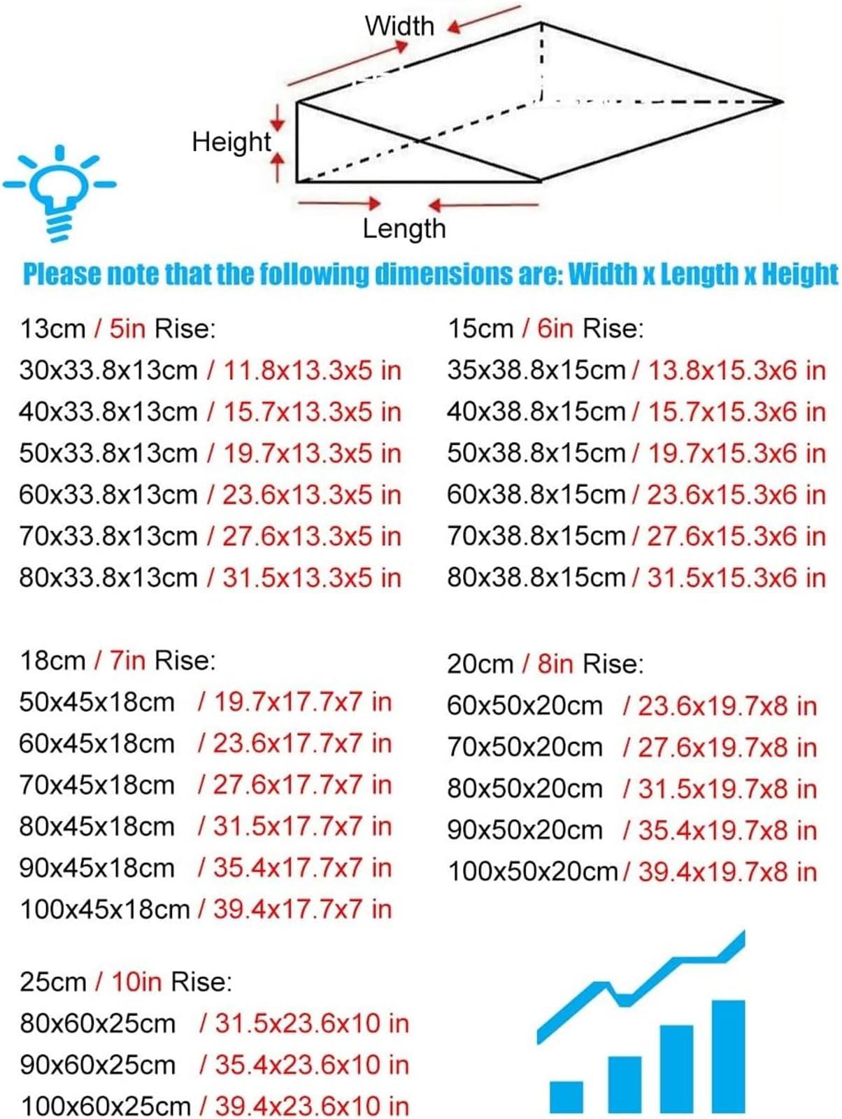 FreshCart Basics Solid Wood Threshold Ramp for Doorways Non Slip Entry Ramp for Seniors and Toddlers Mobility Ramp for Wheelchairs Bikes and Scooters 90x60x25cm