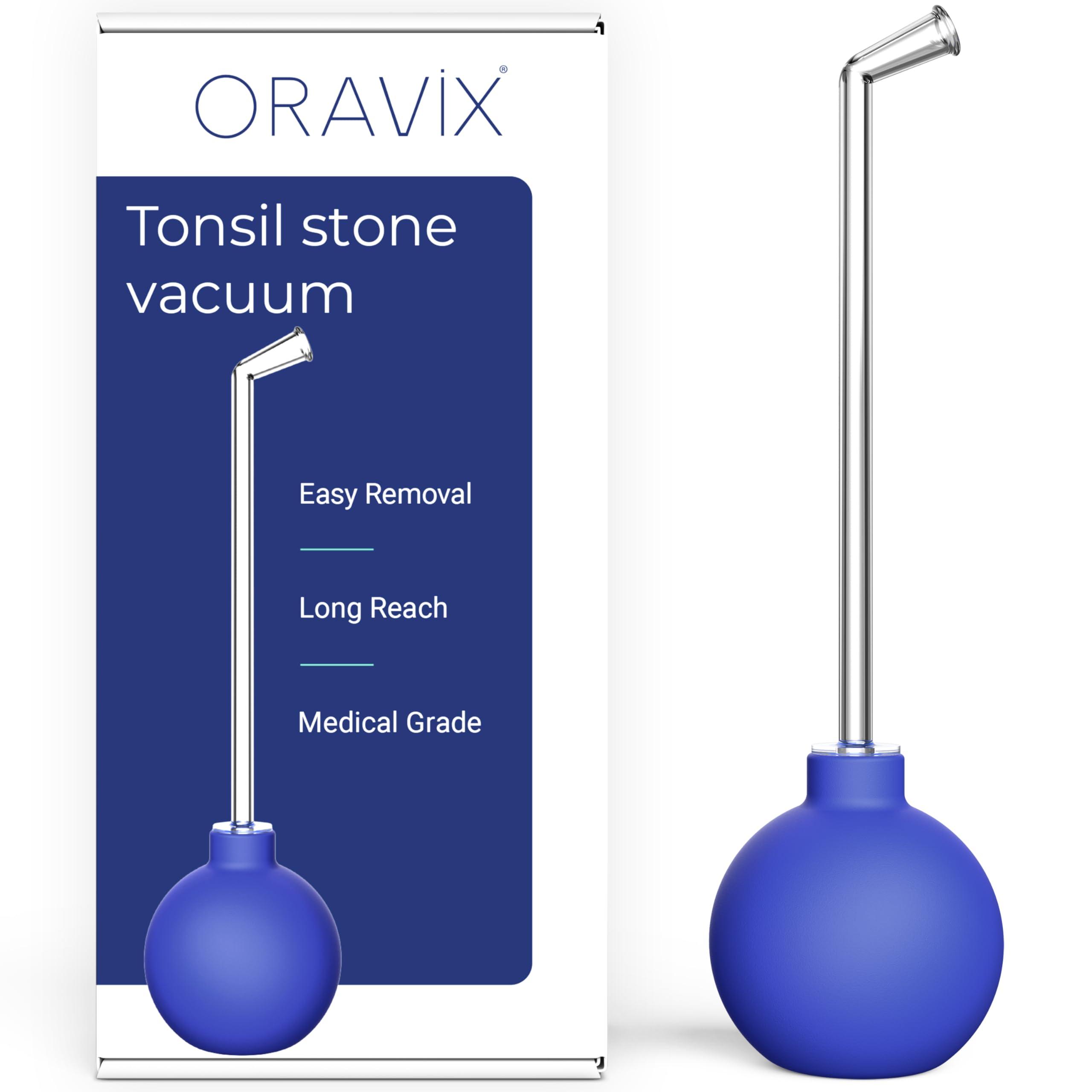 ORAVIX Oravix Tonsil Stone Remover Vacuum, Tonsil Stone Remover for Bad Breath Treatment, Tonsil Stone Suction Tool, Tonsil Stones Remover, Tonsil Stone Remover Vacuum Pump, Tonsil Stone Vacuum