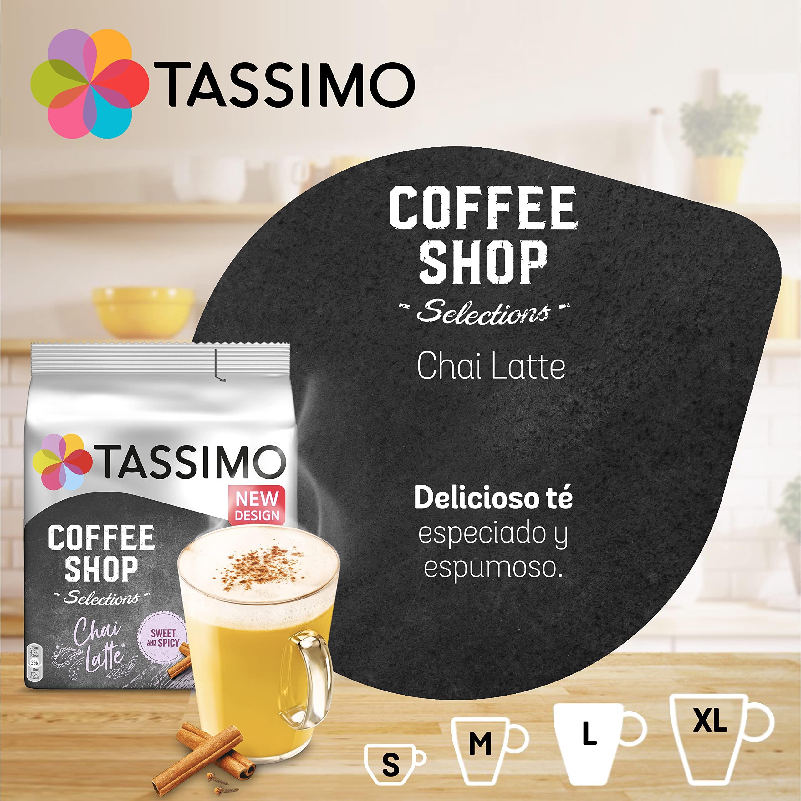 Tassimo Tassimo Coffee Shop Selections Chai Latte Coffee Pods x8 (Pack of 5, Total 40 Drinks)