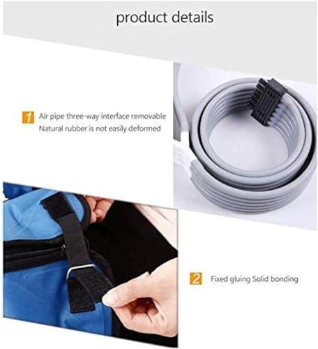 DaoGeSir Pneumatic Leg Massager Air Compression Massager Machine Lymphatic Drainage Leg Massager Foot Ankles Calf Massage Machine for Lymphedema Circulation Swelling Relax Pain Relief