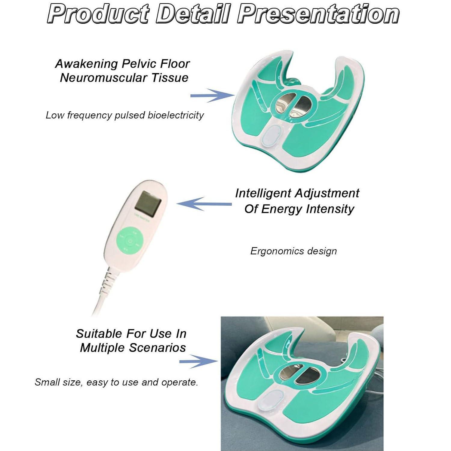 LSHFYV LSHFYV Pelvic Floor Strengthening Device Women, Electric Pelvic Muscle Exerciser for Women, Stimulate & Tighten 12,000x - 28 Min Use - Magnetic Design - For Stronger Pelvic Muscles