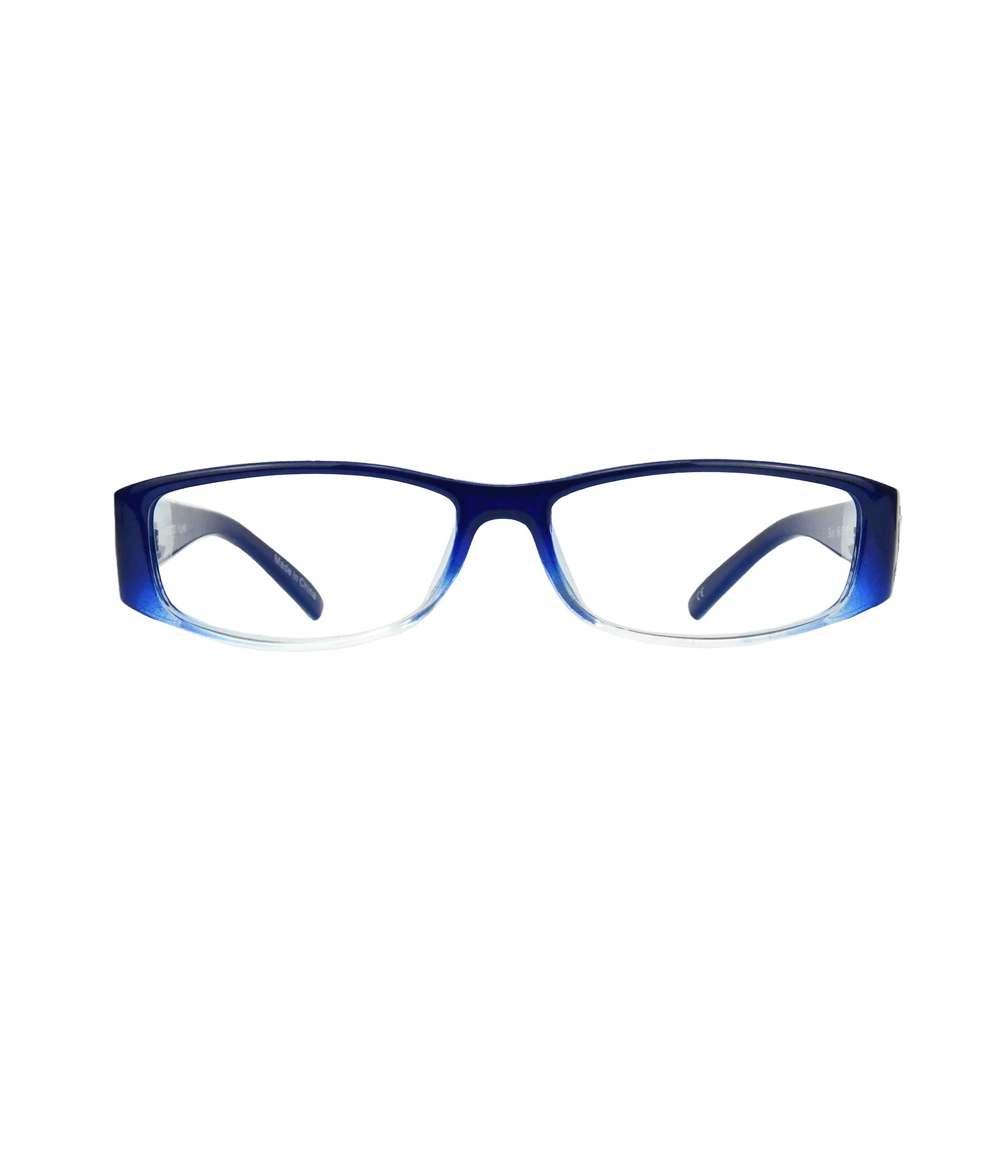 EYEBOGO EYEBOGO Kaylee Stylish Reading Glasses for Women (Blue, 3.75)