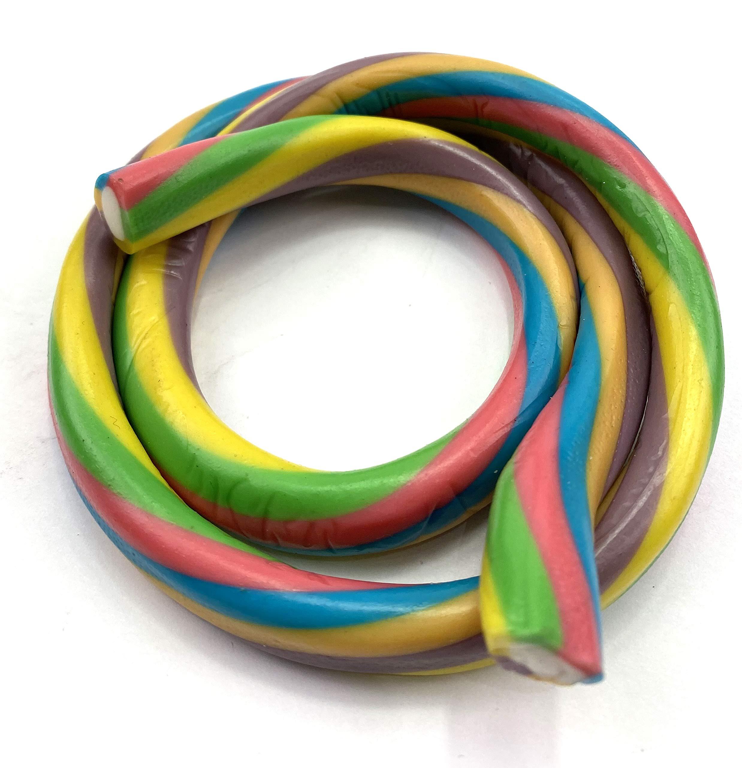 deli med LIQUORICE Cables - 5 Long Sweet Cables - Halal - Assorted Flavours