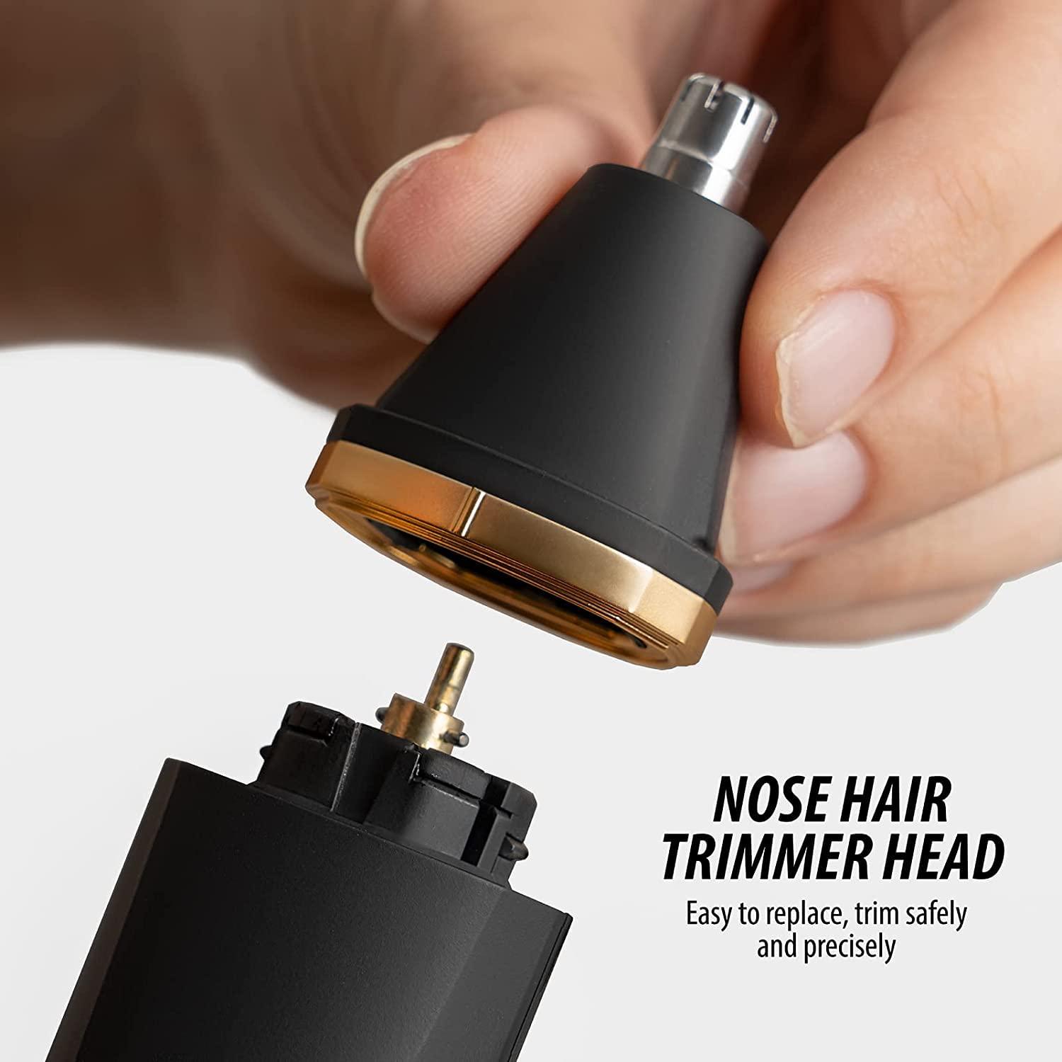 OLOV OLOV Body Groomer Men, Ball Trimmer Shaver for Men with Nose Hair Trimmer, Detachable Ceramic Blade Electric Groin Hair Trimmer, USB Recharge Dock, Waterproof Electric Razor Male Grooming Kit