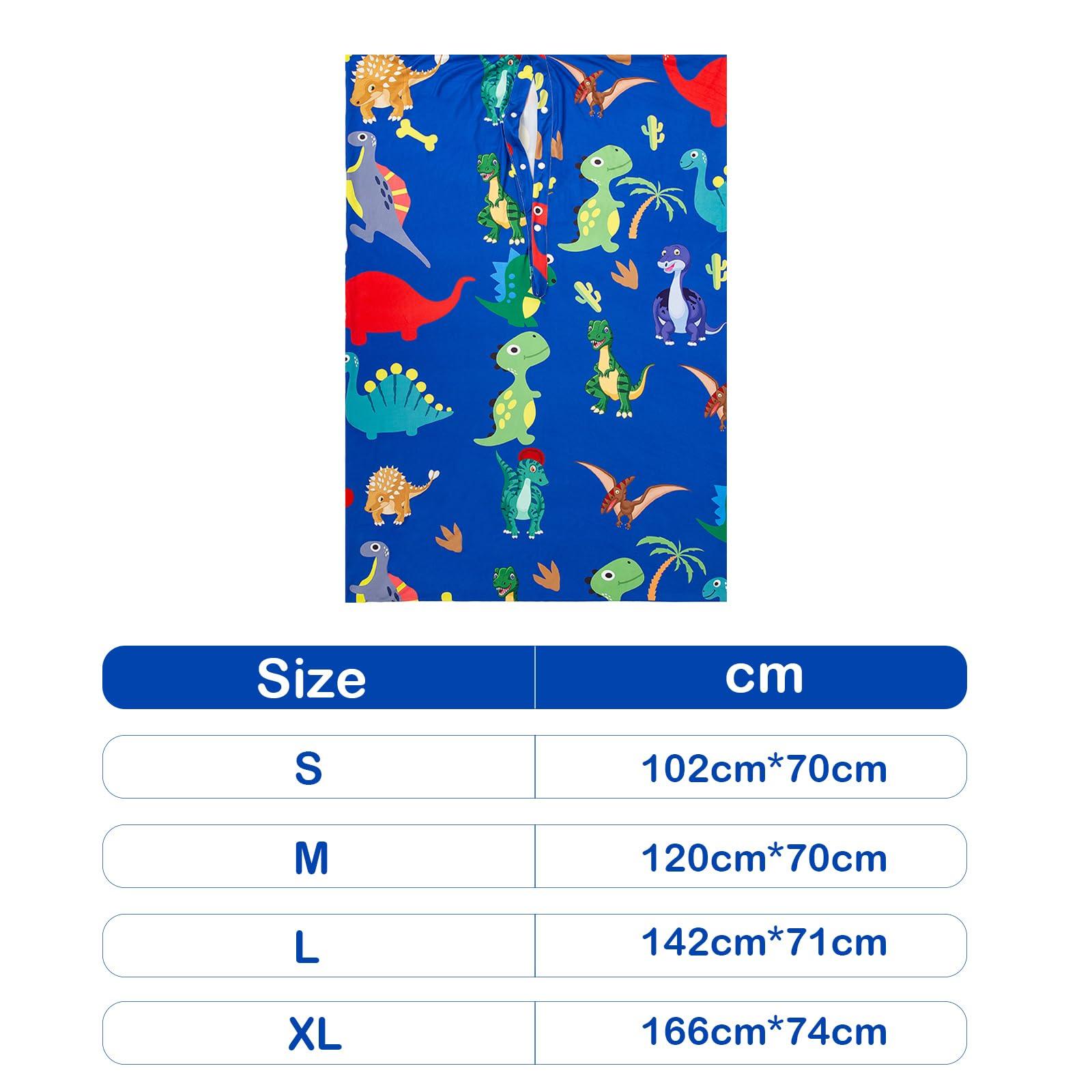 Nogsay Sensory Body Sock for Kids,Full-Body Sock Stretchy Full Body Wrap Sensory Sock for Children with Autism,Anxiety,ADHD,Hyposensitivity to Relieve Stress and Anxiety,Sensory Equipment Aids (M:120x70cm)