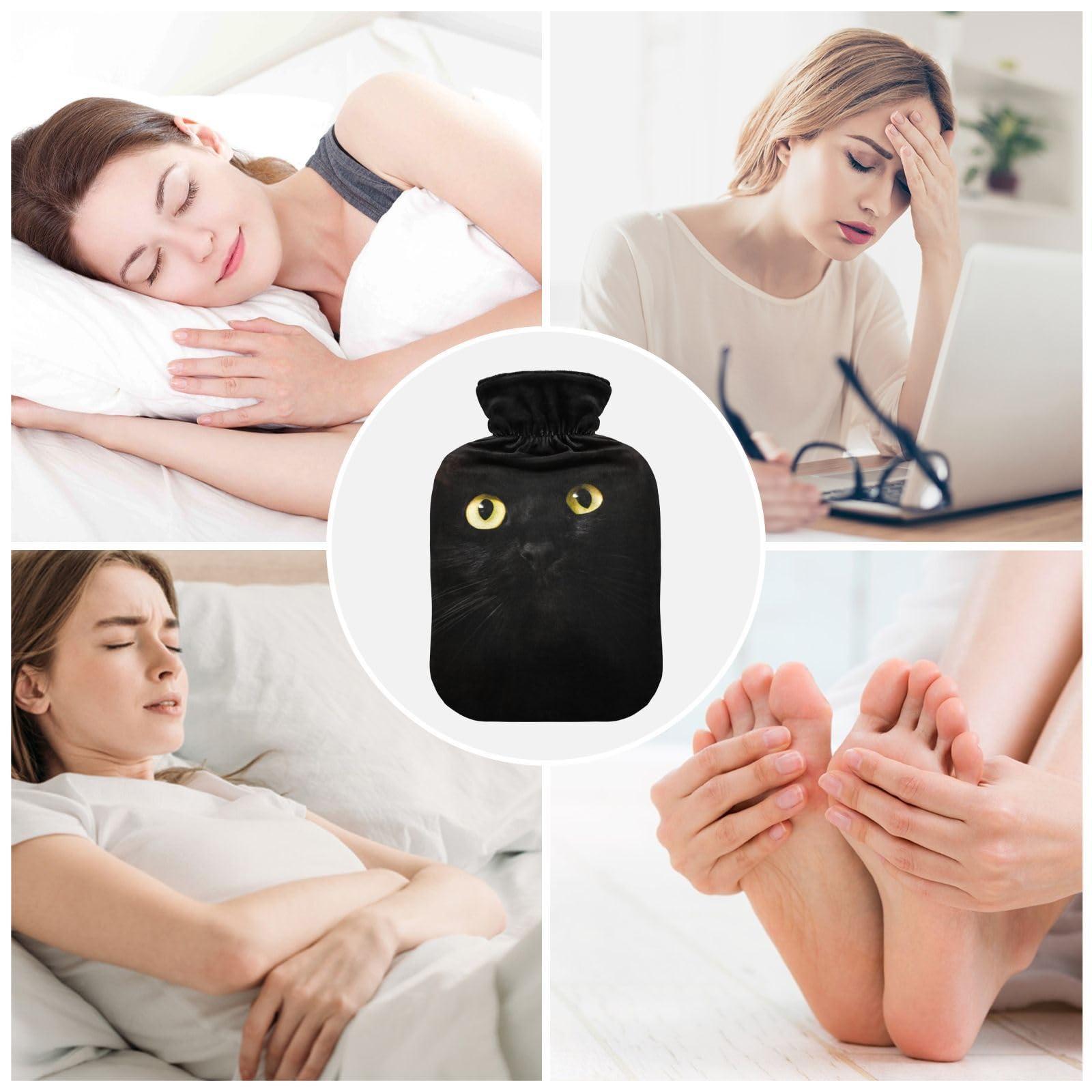 ISAOA ISAOA Black Cat Hot Water Bottle,S