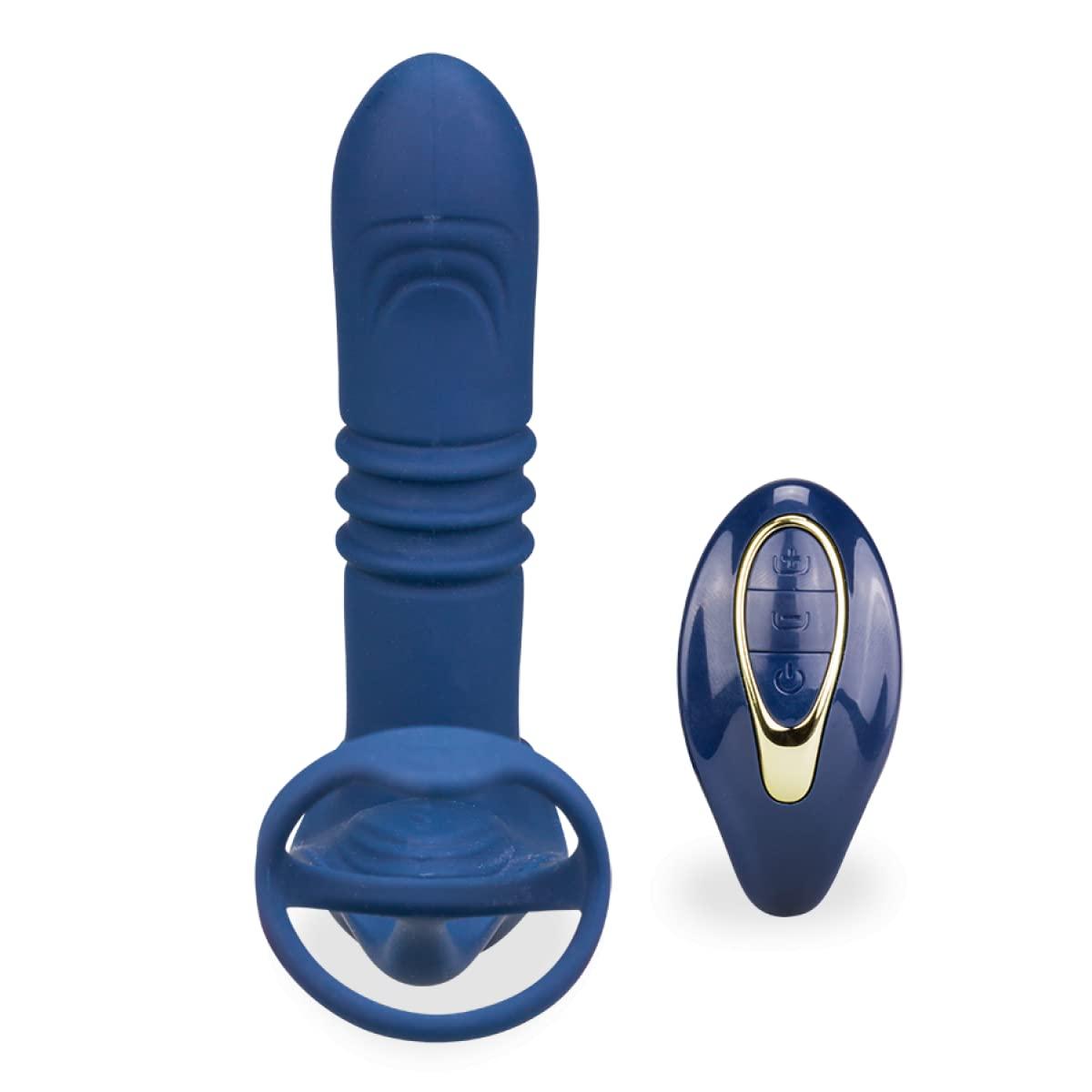 LOVE AND VIBES Chicago Vibrating and Thrusting Prostate Massager