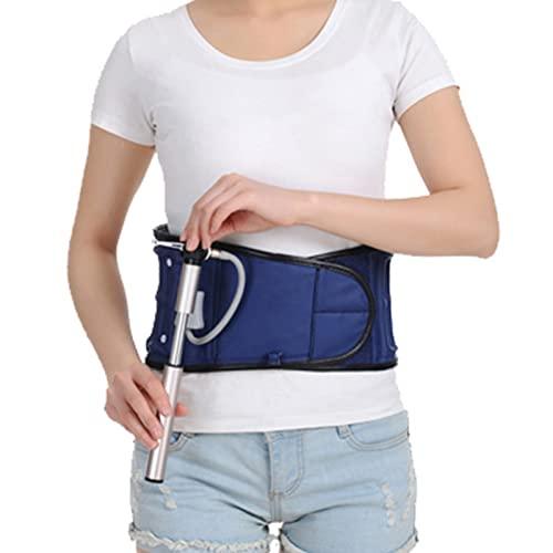 RiToEasysports Inflatable Lumbar Traction Device,Adjustable Decompression Lower Back Pain Relief Back Support Belt Lumbar Air Traction Device for Adult