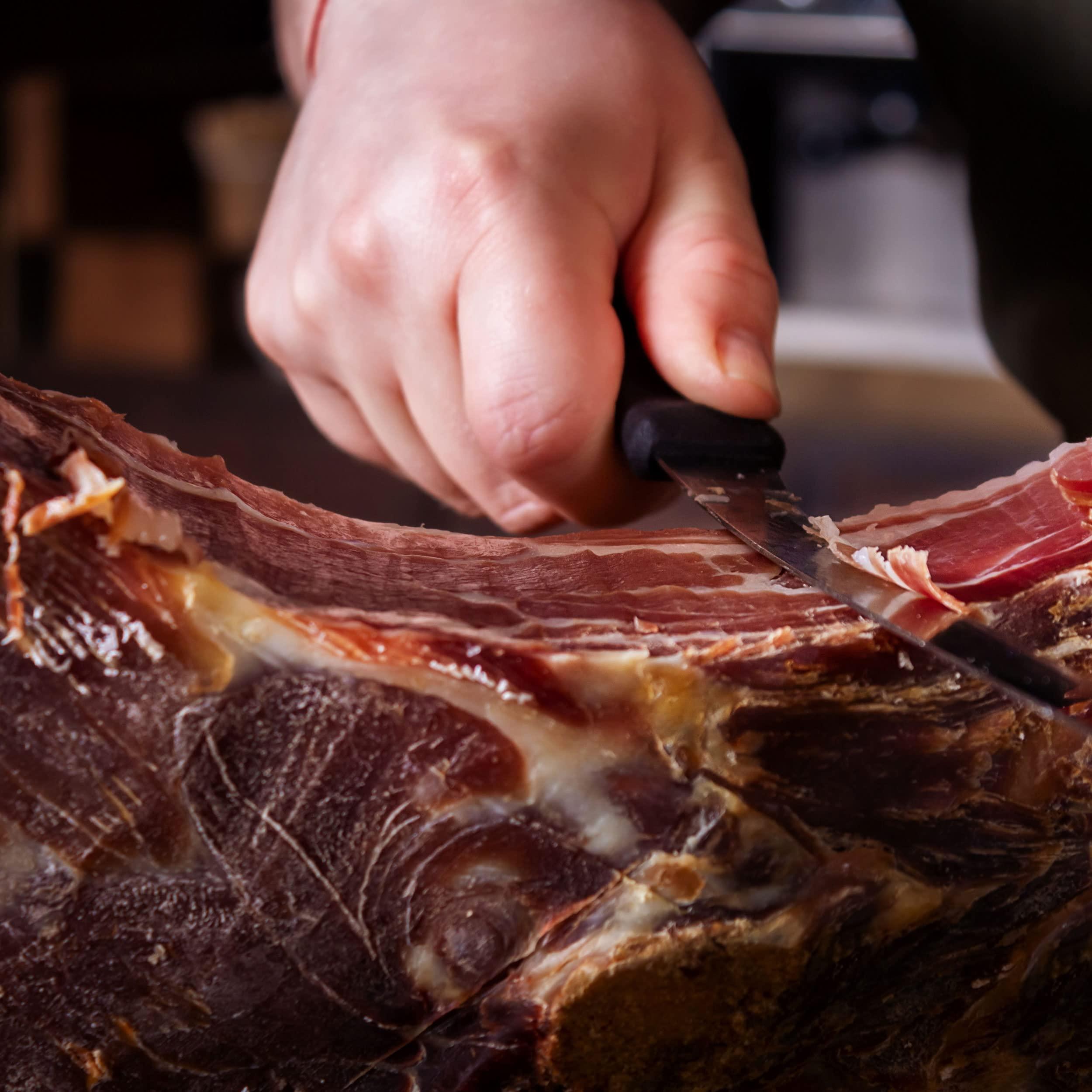 Urban Merchants Prosciutto Di San Daniele, Italian Boneless Whole Leg Of Ham, Traditionally Salt Cured Meat, Dry Aged Charcuterie, Delicate Sweet Taste, Approximately 7kg