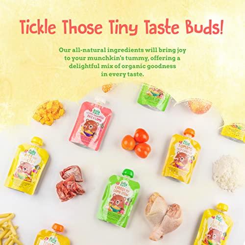 Baby Likes Baby Likes Halal Organic Baby Meals Mixed Combo Pack from 7 months 4 x 130g