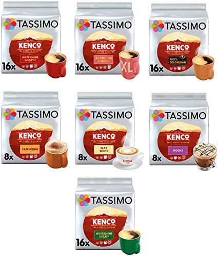 Stormbrew Tassimo Coffee, Tea, Chocolate Pods. Pick Any 5 Packs from 50+ Blends Including Kenco, Costa, Jacobs, Hot Chocolate, Chai latte, Baileys, Cadbury, Milka, Cafe Hag and More.