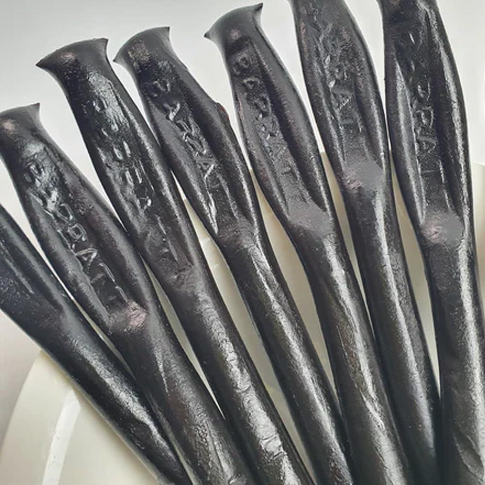Generic Barratt Hard Liquorice Sticks - Traditional black hard liquorice sticks (75 Sticks(Full Box))