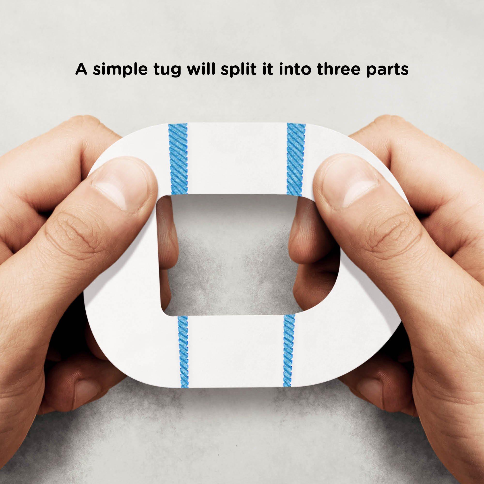 SIMPATCH SIMPATCH Adhesive Patch for OmniPod - Pack of 25 - Multiple Colors Available (Black)