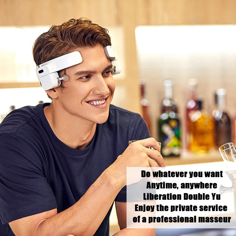 Lnobern ZhiLianZhao Head Massager For Headaches, Acupoint Massager Insomnia Headache Deep Sleep Suitable For Travel, Work, Home And Sleep,Pink