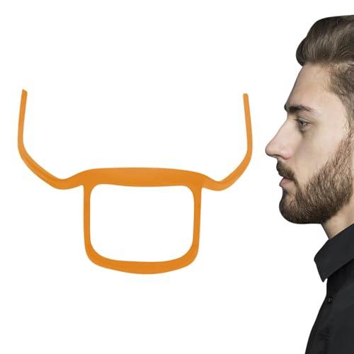 Generic Beard Trimmer Guide - Men\'s Beard Outline Stencil Shaper Trimmer - Multi-Beard Fit Beard Styling Tool for Goatee, French Beard, and Full Beard