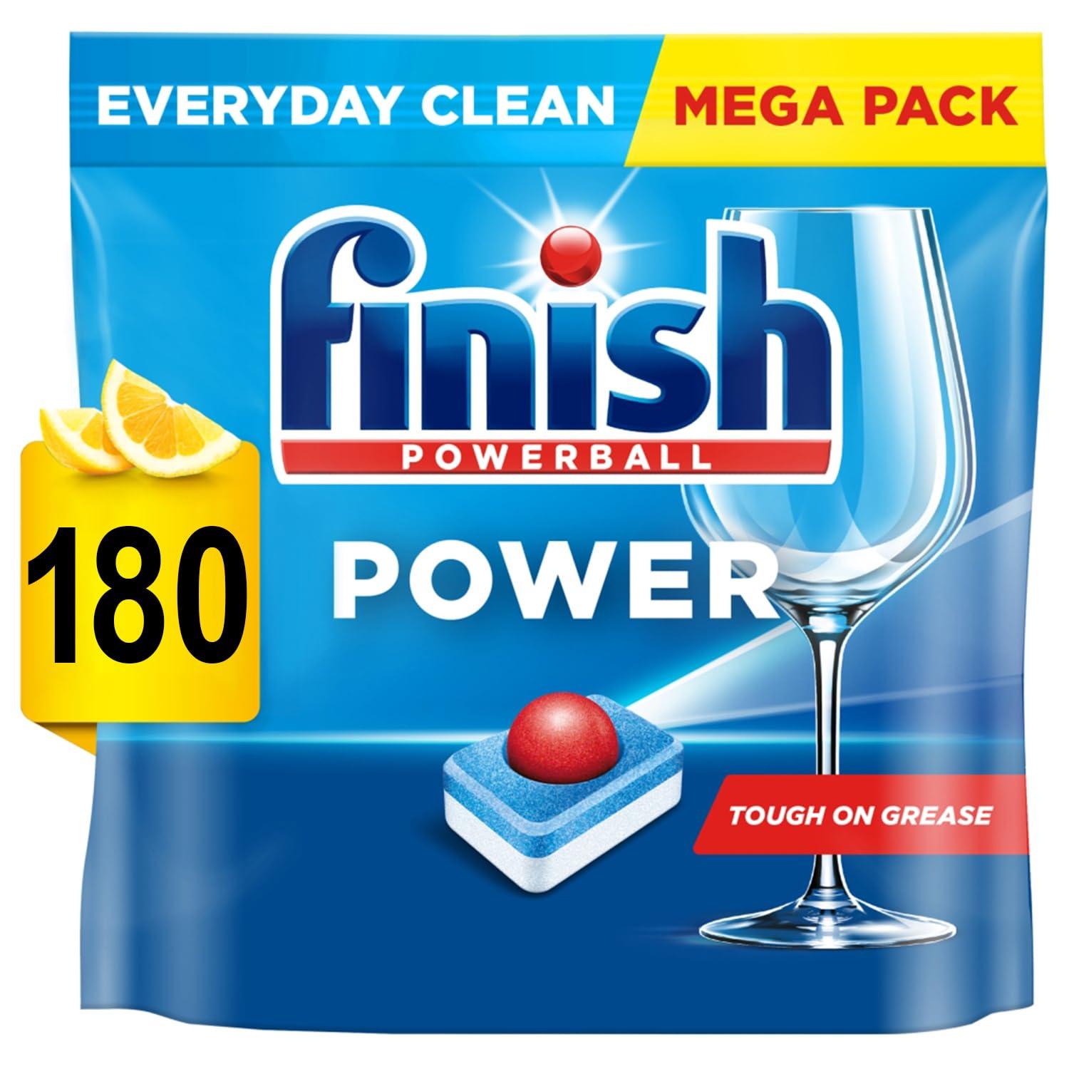 Finish Finish Powerball All in 1 Max Lemon Dishwasher Mega Value 2x90 Tablets