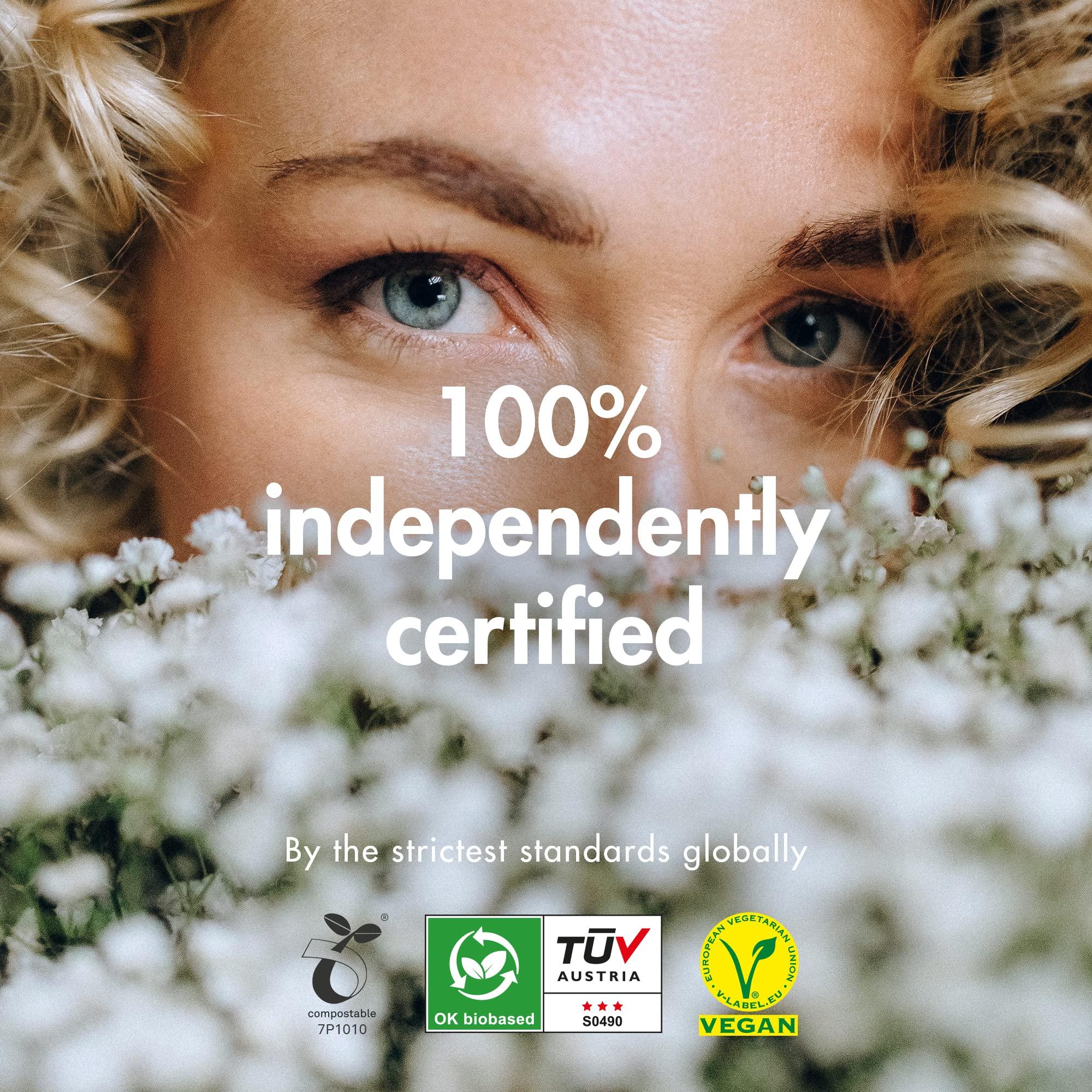 Eco by Naty Eco by Naty Incontinence Pads Normal for Women Pads for sensitive bladder, Absorbent and discreet Eco friendly Pads (12 Count)