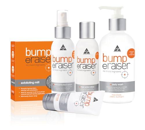 Bump eRaiser Bump Eraiser Exfoliating Mitt for use After Hair Removal To Reduce the Chances of Ingrown Hairs or before Tanning