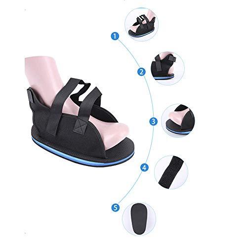 GHzzY GHzzY Post-op Shoe for Broken Toe/Foot Fracture - Orthopedic Brace & Lightweight Medical Walking Boot for Post Injury Foot Cast Recovery,MD
