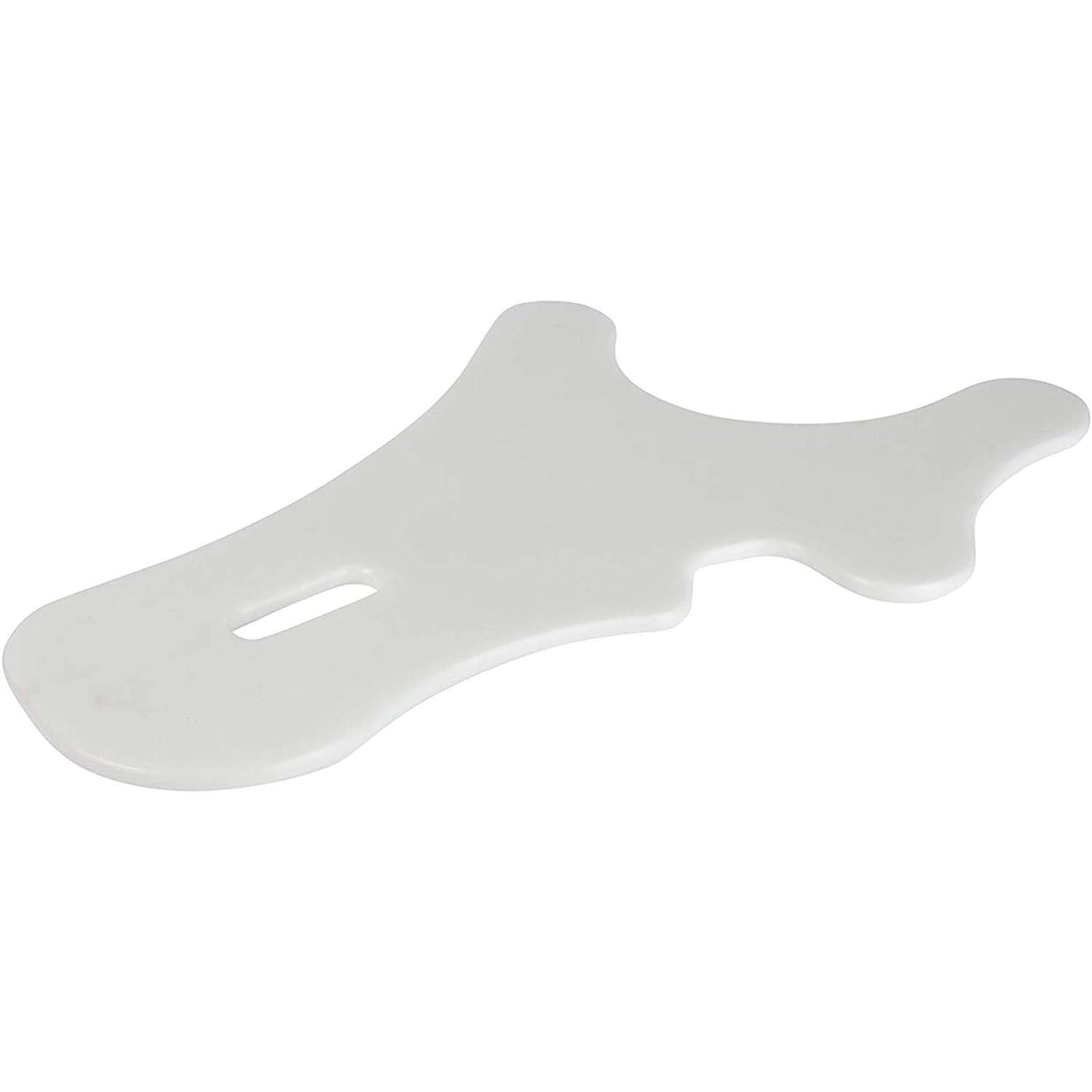 FreshCart Basics Toilet Transfer Board for Wheelchair Users - Special Shift Board with Handholes and Seat Transfer Aid for Elderly and Disabled - Max 182kg User Weight