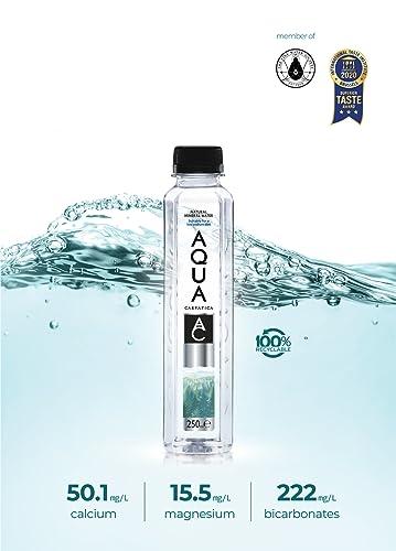 Aqua Carpatica AQUA Carpatica 250ml x 24 Pure Natural Still Mineral Water - 24-Pack Bottled Water, Virtually Nitrate Free, Low Sodium, Naturally Alkaline, Natural Electrolytes, Premium Multipack 100% Recyclable