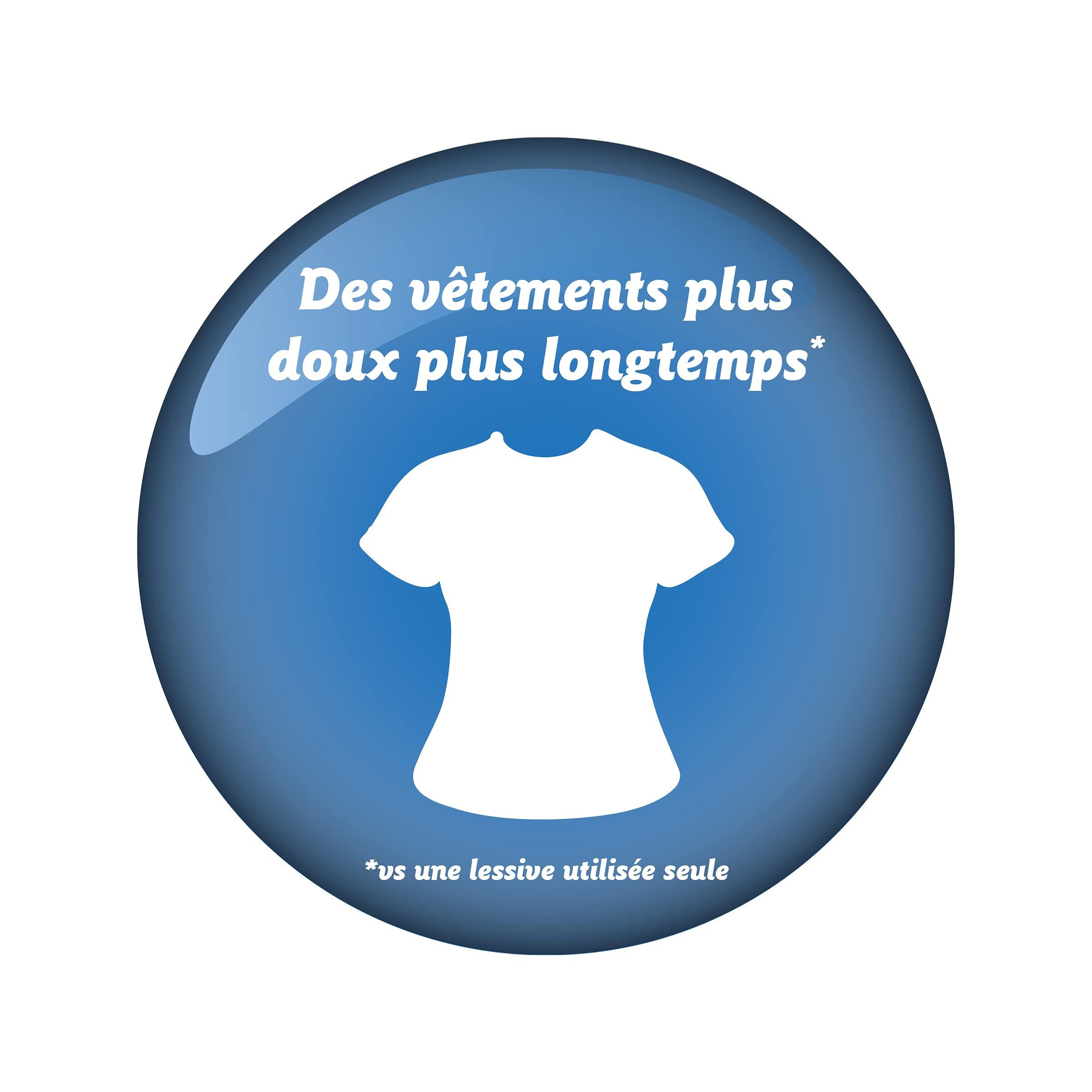 Soupline SOUPLINE - Concentrated Fabric Softener with 56 Washes, 100% Recycled Plastic Bottles 1.3 L Bottle