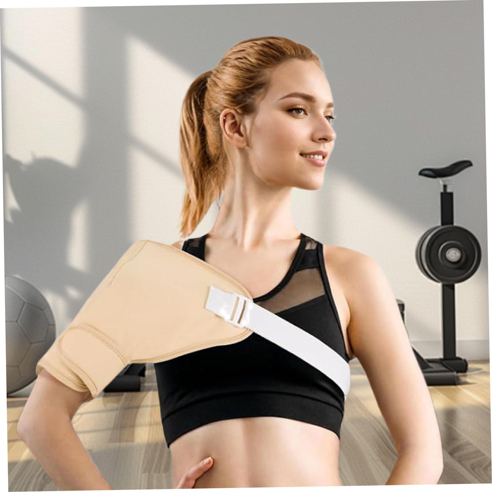 Comebachome Castor Oil Pack Wrap for Shoulder, 2PCS Reusable Castor Oil Packs, Waterproof Leakproof Castor Oil Wrap, Castor Oil Compress with Adjustable Elastic Band