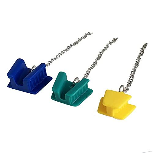 YNR YNR Silicone Dental Mouth Prop Gag 3 PCs Chain Dental Equipment Latx Free Qualty