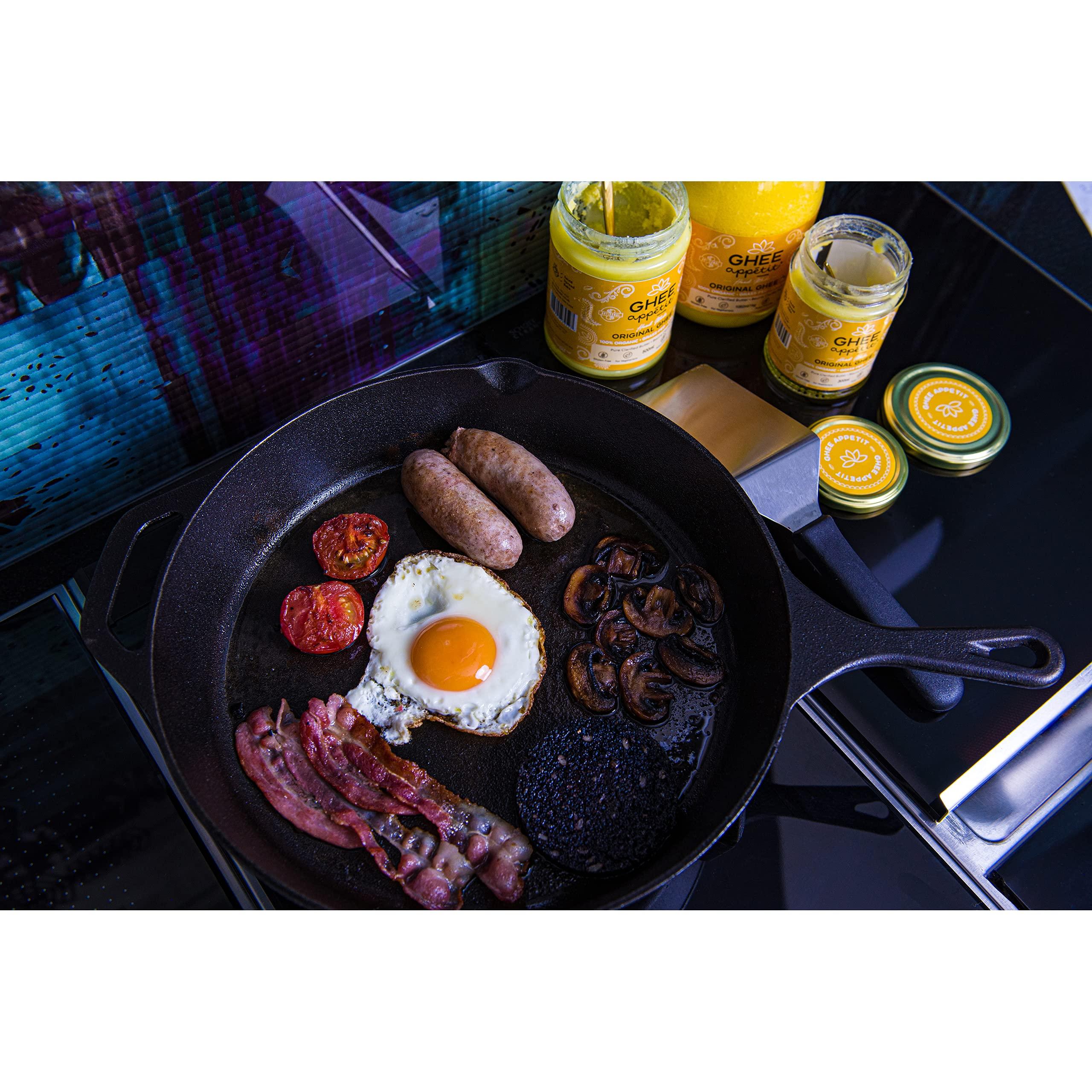 Ghee appetit Ghee Apptit Organic Ghee 300ml I Certified Organic I Free Range Grass Fed Ghee I Ghee Butter I Vegetarian I Ayurveda Ghee Recipe I Pure Clarified Butter I Artisan Ghee(Pack of 2)