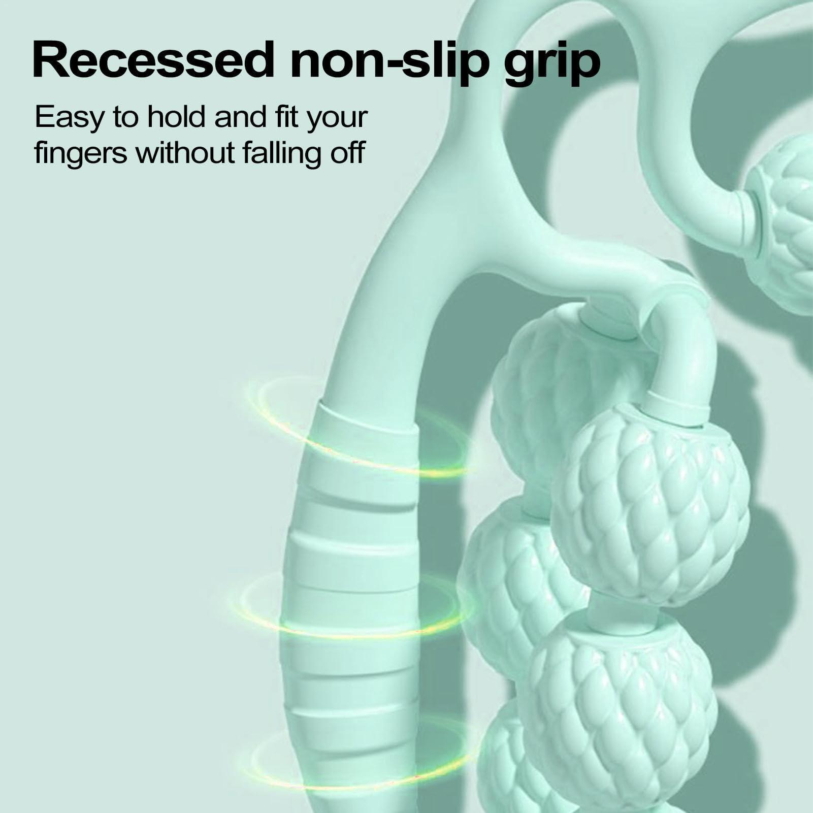 Wpsagek Wpsagek Leg Roller - Double-Row Ring Leg Massager - Body Massage Tools, Muscle Roller, Deep Tissue Massager, Hand Roller for Muscle Soreness, Stiffness and Tightness