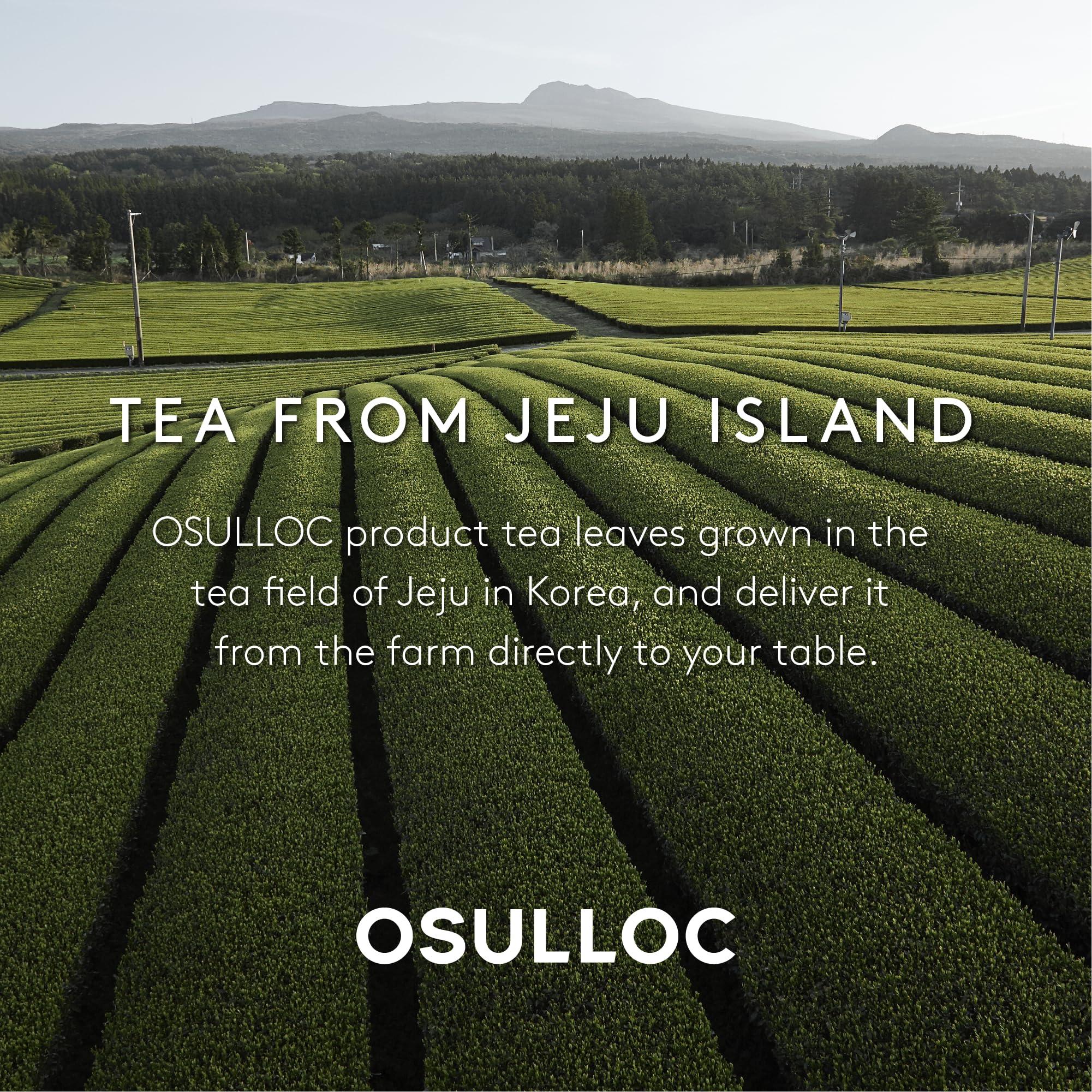 Osulloc OSULLOC Pure Green Tea (Mild, Clean tasting Aroma), Premium Blended Tea from Jeju, Tea Bag Series 20 count, 1.06 oz, 30g