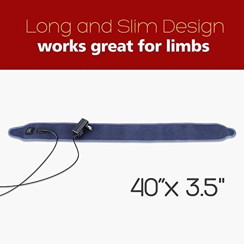 oiakus oiakus Extra Long Heating Pad Wrap for Pain Relief, Heating Strap Heated Pad for Wrist Arm Ankle Elbow and Leg, Sleeve Pad with 3 Heat Settings