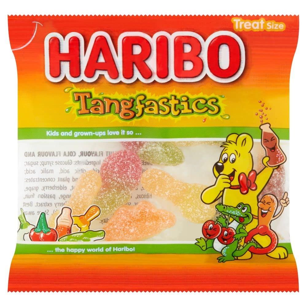 Burmont's Speciality Gifts The Ultimate Haribo Mini Bags Sweets Hamper - Starmix, Supermix, Strawbs & Tangfastics - Hamper Exclusive to Burmont\'s