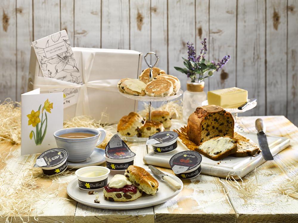 Daffodil Foods Daffodil Foods The Welsh Afternoon Tea Hamper | Luxury Food Gift Ideas for Women Birthday Hamper Gift | Afternoon Delight Gift Hamper for Everyone | Tea Hamper for Any Occasion or Anniversary