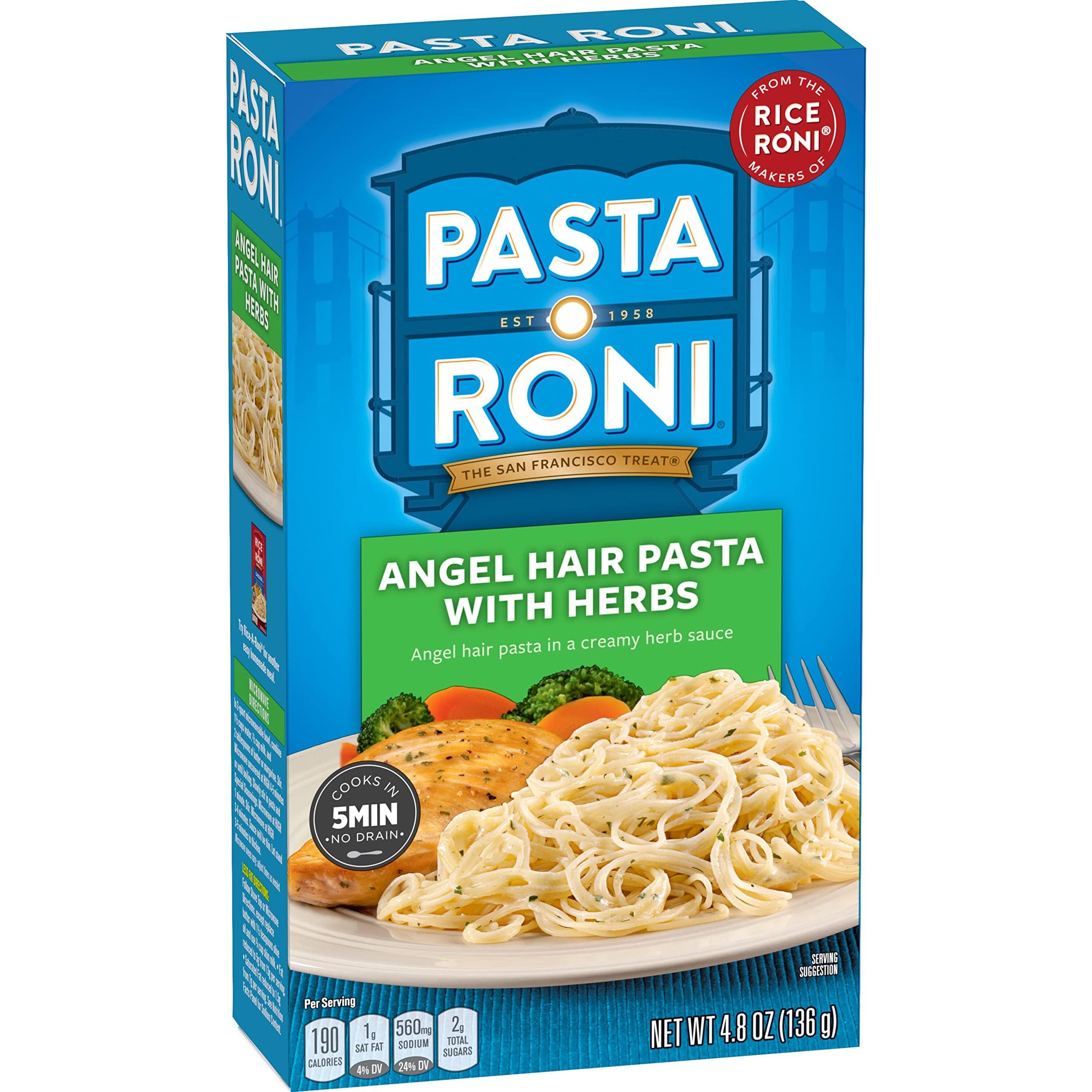 Pasta Roni Pasta Roni Angel Hair with Herbs Pasta, 4.8 Oz