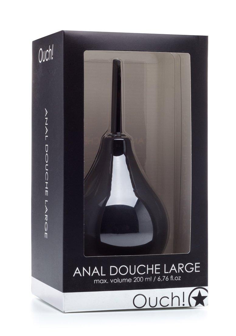 Ouch! Ouch! Anal Douche Douches and Enemas Large Black