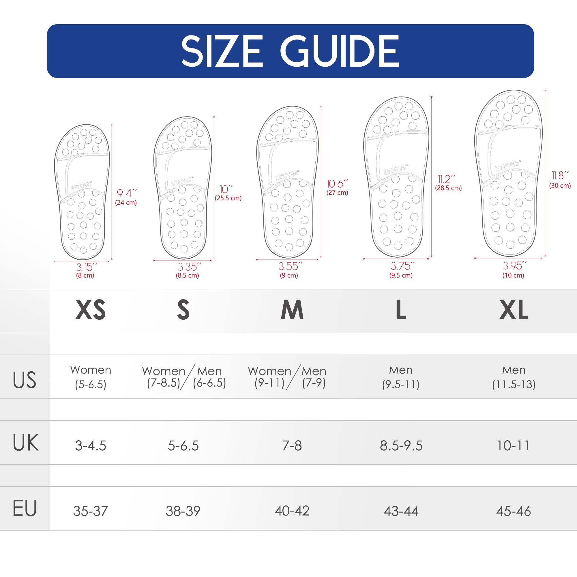 BYRIVER BYRIVER Reflexology Slippers Foot Massager, Acupressure Foot Roller for Plantar Fasciitis, Improve Feet Blood Circulation, Healthcare Relaxation Gifts for Mum dad(05S)