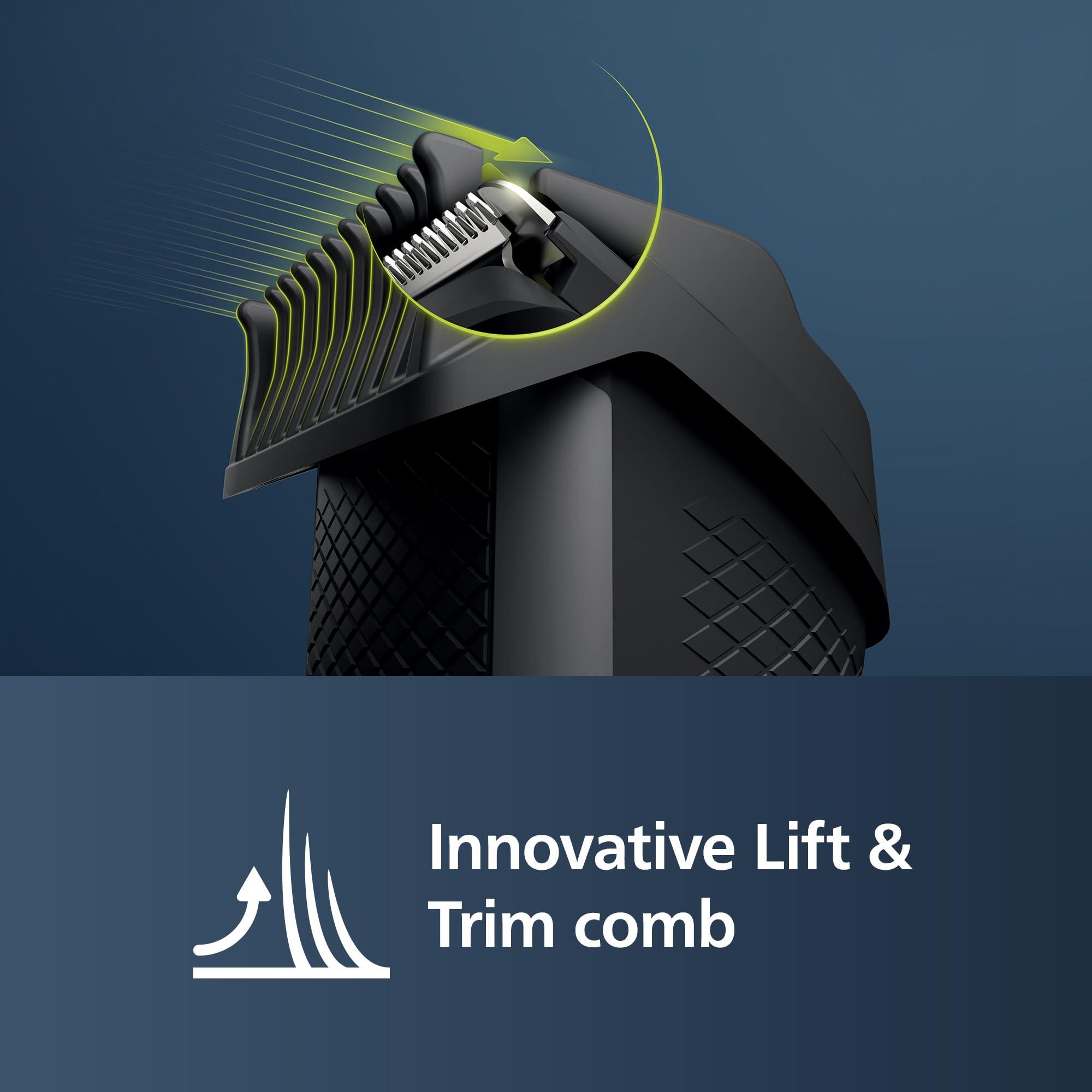 PHILIPS \"Philips Beardtrimmer 3000 Series, Beard Trimmer with Lift & Trim Technology (model BT3206/14)\"