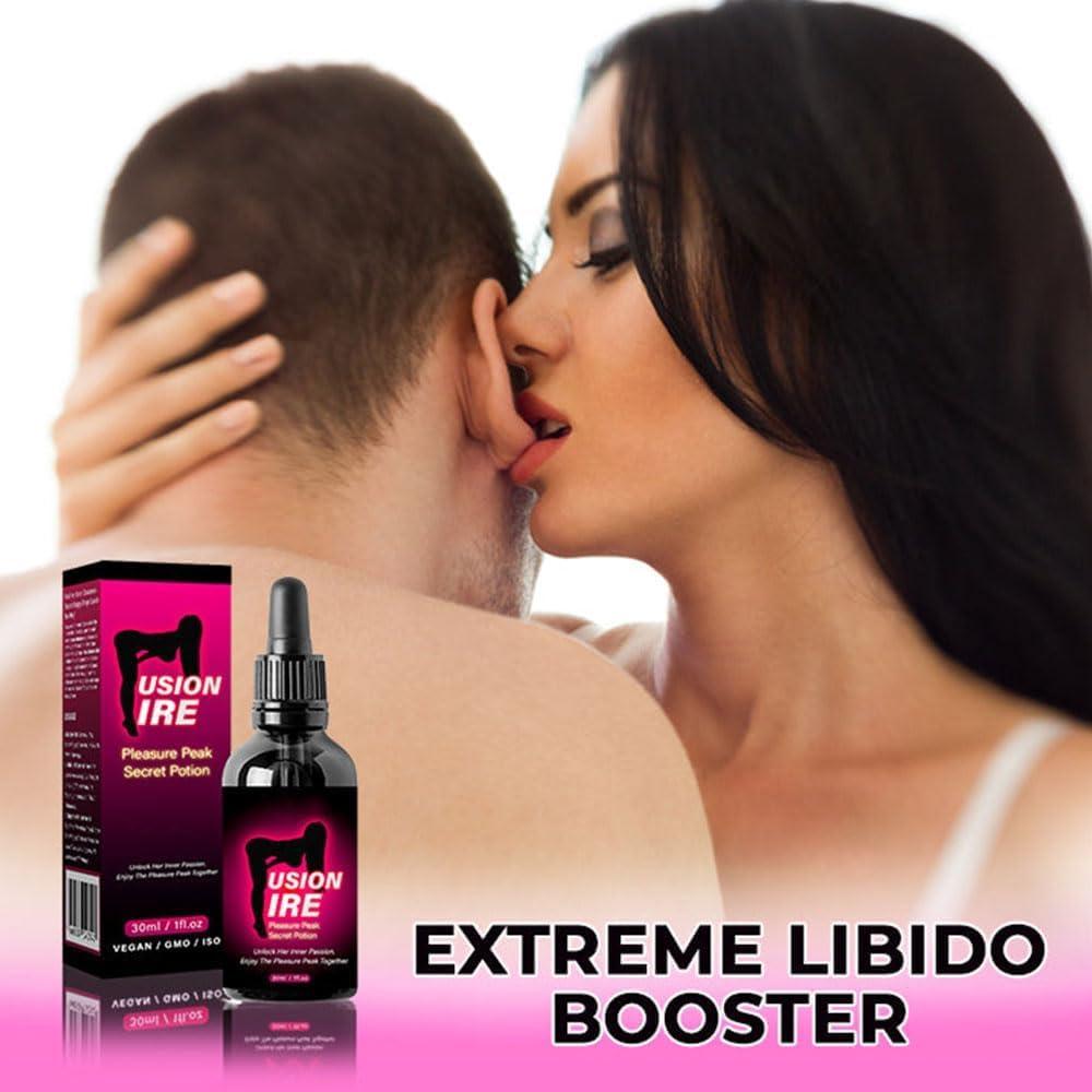 Niblido FusionFire Pleasure Peak Secret Potion - Secret Happy Drops, DesireFusion Passion Elixir,Pleasurepeak Oral Drops, Enhancing Sensitivity & Pleasure,Happy Hormones Drops for Women (1PC)
