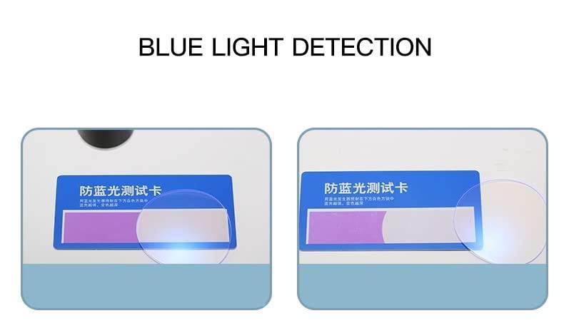 LTSRLL LTSRLL Oversized Square Metal Reading Glasses, Large Blue Light Blocking Readers, Big Frame Anti Glare Unbreakable Eyewear (Color : Silver-black, Size : +250)